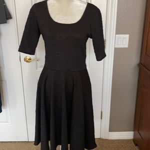 Lularoe short sleeved dress Black
